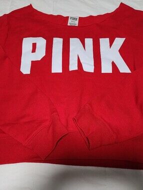 PINK Victoria's Secret Red Logo Crewneck